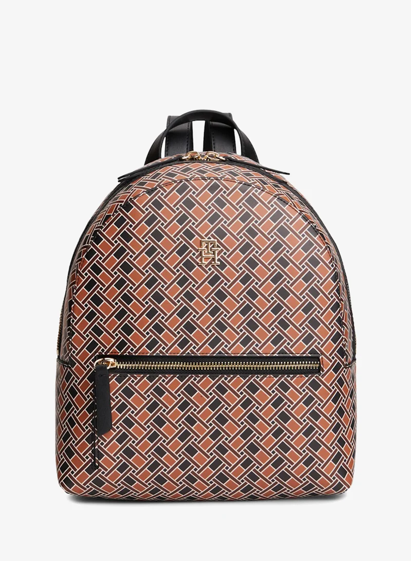 Flag Print Dome Backpack